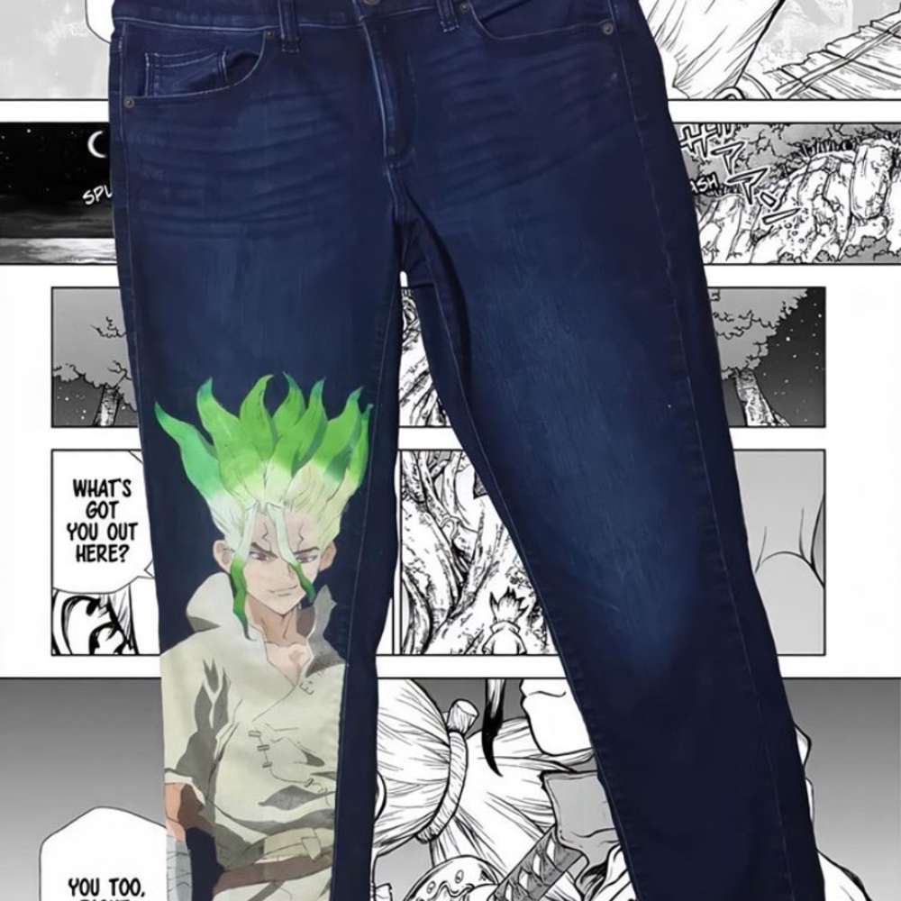 Anime Senku Jeans